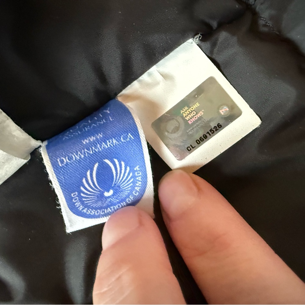 Size small Graphite grey authentic CANADA GOOSE Parka with real fur hood. - Picture 4 of 6